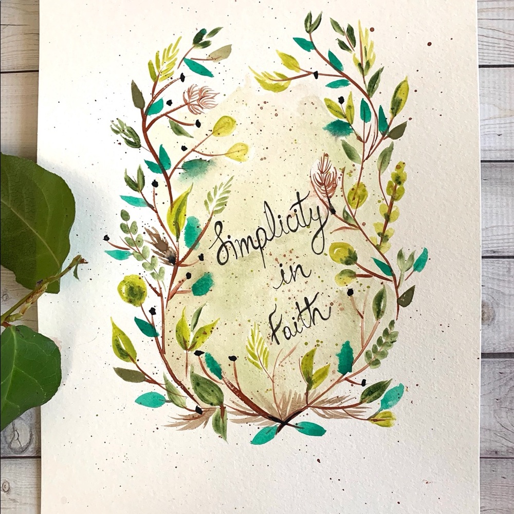 Original Faith Art by Som Vanguri